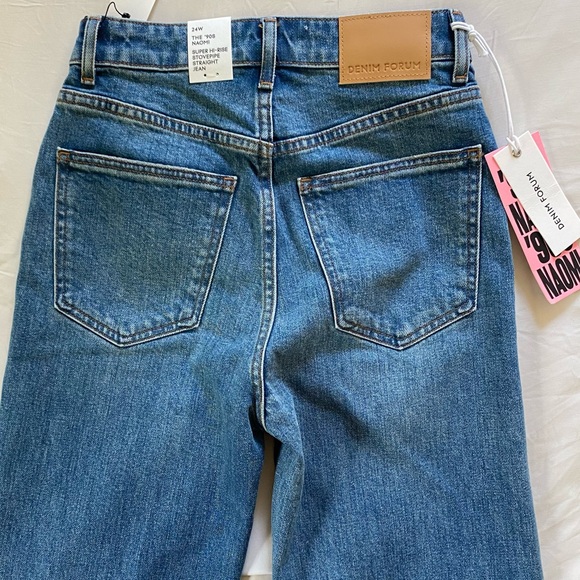 Denim Forum The '90s Naomi Super Hi-Rise Full-Length Jean - Picture 11 of 11